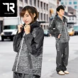 【TDN】飛酷Aircoat超輕速乾機能套裝雨衣 防水風衣外套(透氣雙層透氣雨衣機車風雨衣_上衣含褲子附收納袋)
