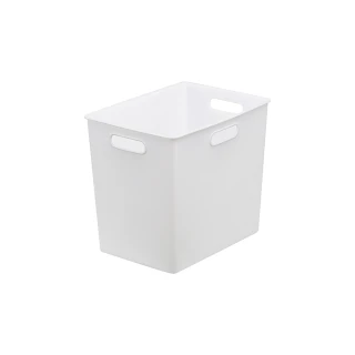 【KEYWAY 聯府】喜多儲物盒M-6入白(堆疊收納 整理盒 置物盒 MIT台灣製造)