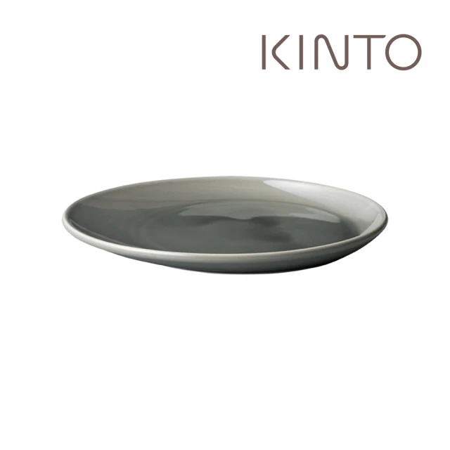 【Kinto】TOPO餐盤 20x18cm-灰