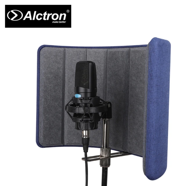 【ALCTRON】VB660 專業錄音防風屏 藍色款(原廠公司貨 商品品質有保障)