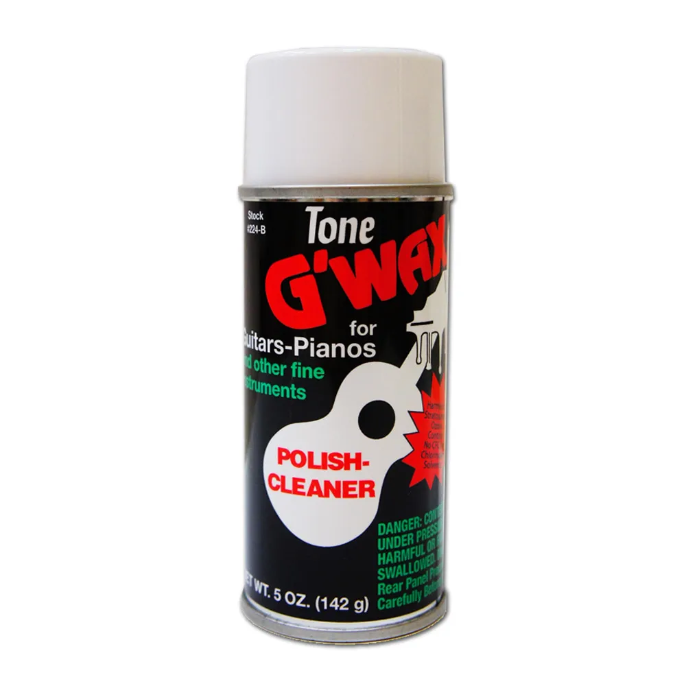 【TONE】美國TONE-224B 吉他/鋼琴/漆面樂器 保養清潔蠟(贈擦琴布)