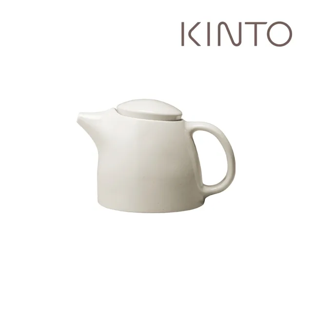 【Kinto】TOPO茶壺 400ml-白