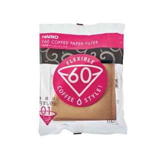 【HARIO】V60無漂白01濾紙100張(VCF-01-100M)