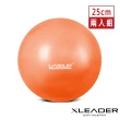 【Leader X】迷你多功能健身瑜珈球 韻律球 抗力球(超值2入組)