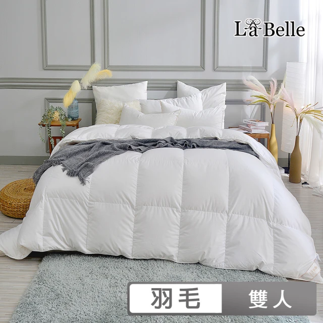 【La Belle】日本遠紅外線水鳥羽毛絨暖冬被(雙人)