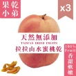 【果乾小弟】拉拉山水蜜桃乾3包(90g/包)