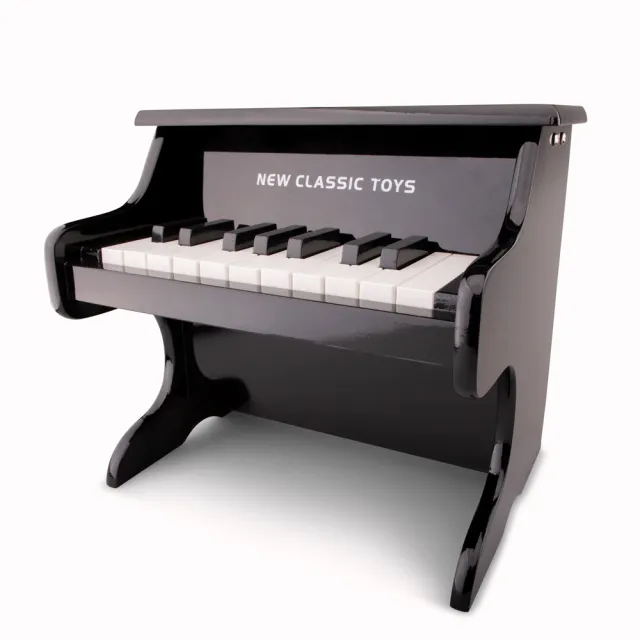【New Classic Toys】幼兒18鍵鋼琴玩具-沉穩黑(10157)