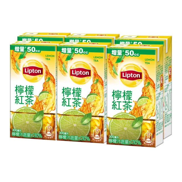 【立頓】檸檬紅茶300ml(6入/組)