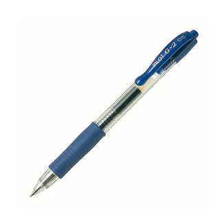【PILOT 百樂】G-2鋼珠自動筆 0.5藍(3入1包)