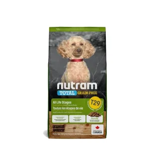 【Nutram 紐頓】T29無穀低敏羊肉挑嘴犬小顆粒 2kg/4.4lb(狗糧、狗飼料、無穀犬糧)