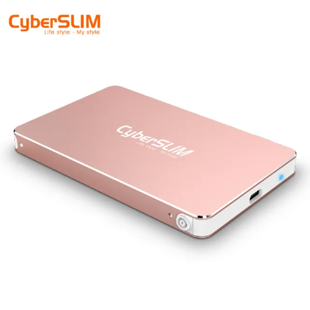 【CyberSLIM】S25U31 2.5吋硬碟外接盒 7mm Type-C USB3.1(USB3.1)