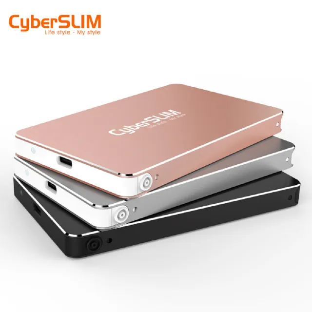【CyberSLIM】S25U31 2.5吋硬碟外接盒 7mm Type-C USB3.1(USB3.1)