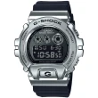 【CASIO 卡西歐】G-SHOCK 嘻哈金屬電子手錶(GM-6900-1)