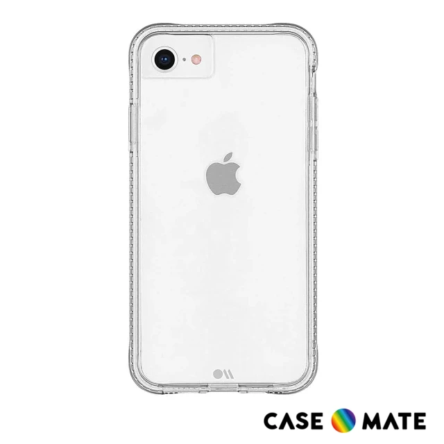 【CASE-MATE】美國 Case-Mate iPhone SE 第三代 第二代 Tough+ 環保抗菌防摔加強版手機保護殼 - 透明