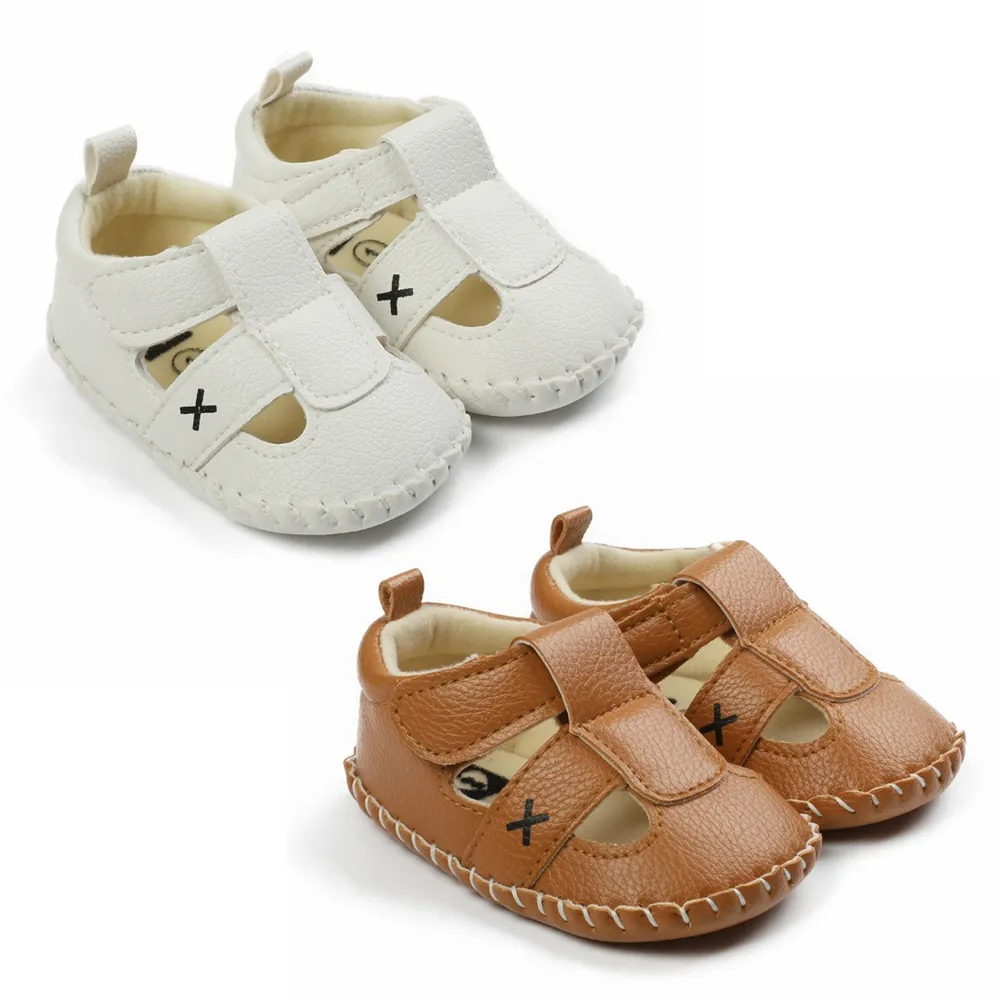 【Baby 童衣】鏤空包頭嬰兒鞋 學步鞋 88305(共兩色)