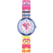 【Flik Flak】兒童錶 FLAMILY 烈火焰鳥 手錶 瑞士錶 錶(31.85mm)