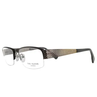 【TED BAKER】英國時尚金屬造型光學眼鏡(TB4188-528·墨綠)