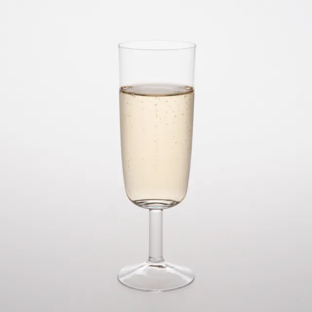 【TG】玻璃香檳杯 230ml(台玻 X 深澤直人)