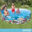 【INTEX】免充氣幼童戲水游泳池244x46cm_2040L_適用3歲+(58472)