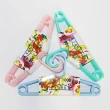 【AXIS 艾克思】台灣製乾溼兩用粉彩輕巧塑膠兒童衣架_36入