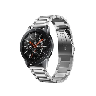 【Morbido蒙彼多】Samsung Galaxy Watch 42/46mm三珠不鏽鋼錶帶