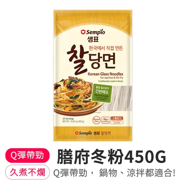 【韓味不二】韓國冬粉450g x1包(韓國雜菜)