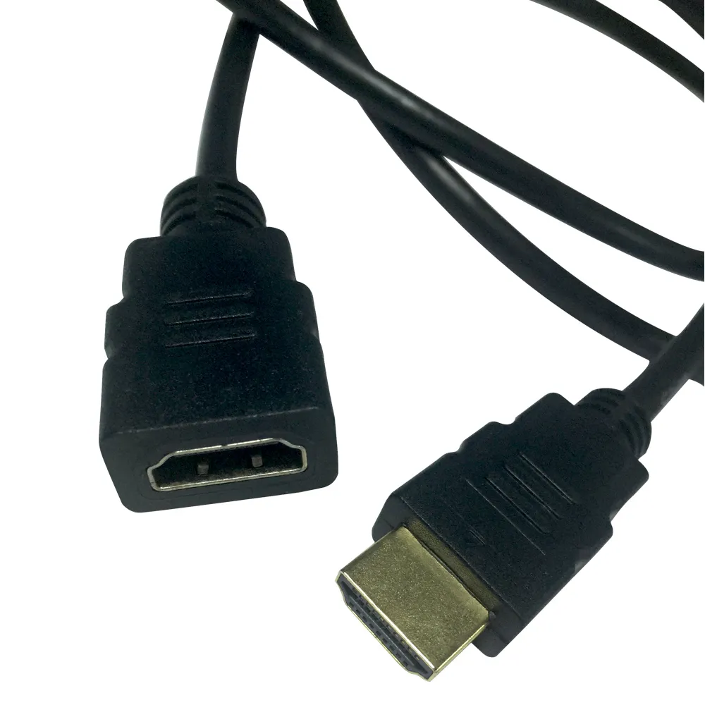 【百寶屋】鍍金接頭HDMI影音延長線1.5M(公對母)