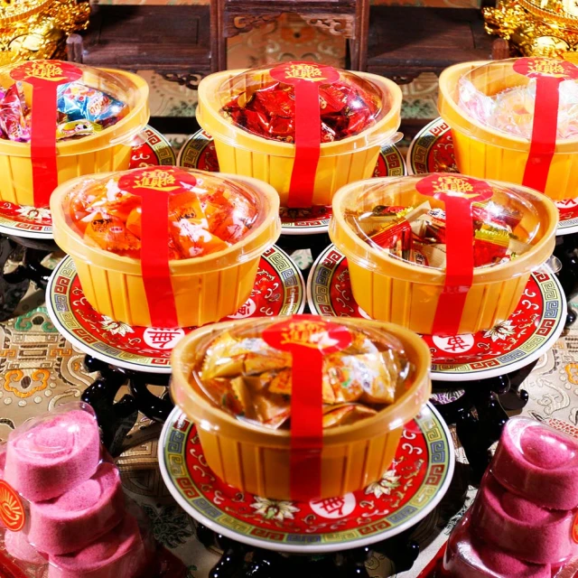 【老食說】拜拜祝壽 宴王食品六色元寶糖果