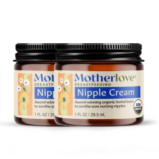 【Motherlove】哺乳舒緩呵護膏2入組(舒緩乳頭的不適感 安心哺餵)