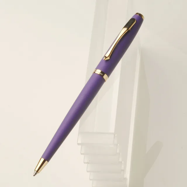 【ZA Zena】個性任意玩色系列 鋼珠筆&鋼筆+原子筆 二筆三用 豪華禮盒 紫薇(畢業禮物)