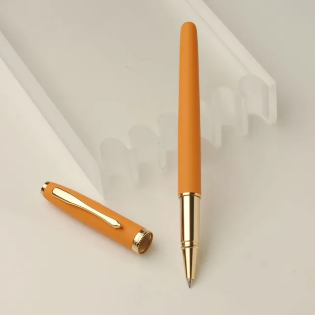 【ZA Zena】個性任意玩色系列 鋼珠筆&鋼筆+原子筆 二筆三用 豪華禮盒 亮橘(畢業禮物)