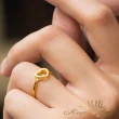 【金品坊】黃金戒指簍空愛心戒指 0.41錢±0.03(純金999.9、純金戒指、黃金戒指)