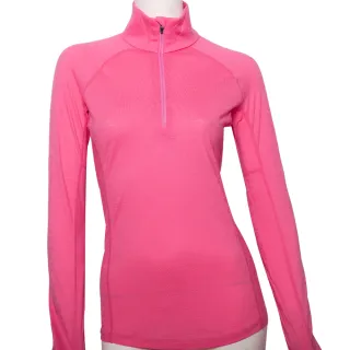 【Flocks Sheep 群羊】C103 超細絲光防縮純羊毛 長袖拉鍊防風領口(抗菌防臭的純羊毛 開襟式長拉鍊)