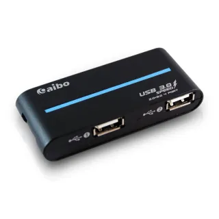 【aibo】H34 USB3.0+USB2.0 HUB集線器