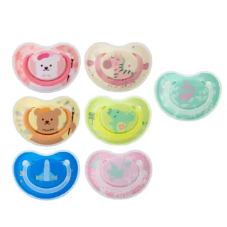 【Pigeon貝親 官方直營】繽紛系列安撫奶嘴/M號(7款)