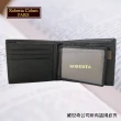 【Roberta Colum】諾貝達 男用皮夾 短夾 專櫃皮夾 進口軟牛皮短夾(24005-1黑色)