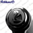 【Pelikan】百利金 M405 黑/藍色白金夾鋼筆(送原廠4001大瓶裝墨水)