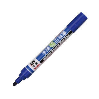 【SDI 手牌】S500 環保白板筆 藍色(4支1包)