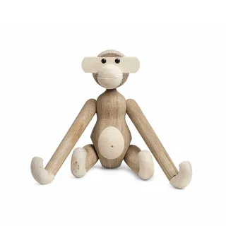 【北歐櫥窗】Kay Bojesen Monkey Small 木頭小猴(橡木＆楓木)