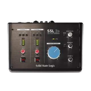 【Solid State Logic】SSL 2+│2輸入/4輸出USB錄音介面(原廠公司貨 品質保障)