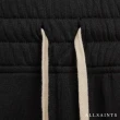 【ALLSAINTS】HELIX 休閒極簡素面抽繩棉質混紡短褲-烏黑 MF069S