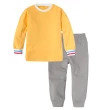 【Baby 童衣】兒童套裝 簡約螺紋素面居家服 12012(共3色)