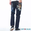 【BLUE WAY】日本藍蛟虎小直筒布邊牛仔褲-日本藍