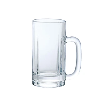 【ADERIA】日本進口玻璃啤酒杯500ml(適量款)