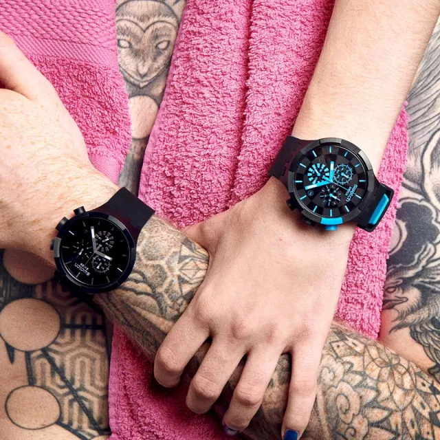 【SWATCH】BIG BOLD系列手錶 CHECKPOINT BLUE 瑞士錶 錶(47mm)