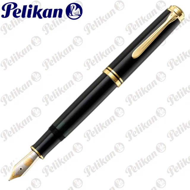 【Pelikan】百利金 M1000 黑色鋼筆(送原廠4001大瓶裝墨水)