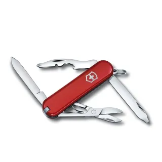 【VICTORINOX 瑞士維氏】Rambler10用瑞士刀/紅(0.6363)