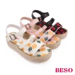 【A.S.O 阿瘦集團】BESO活力俏媽咪派對水果蝴蝶結船台涼鞋(白)