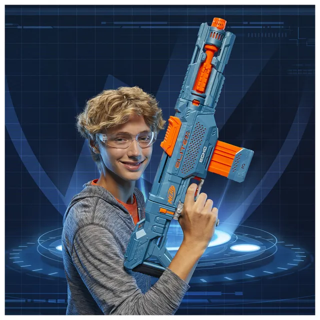 【NERF 樂活打擊】菁英系列-ECHO CS10 E9534(射擊玩具/戶外玩具/兒童小孩玩具/禮物)