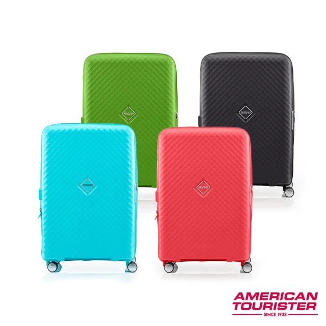 AMERICAN TOURISTER 美國旅行者 28吋SQUASEM可擴充防盜拉鍊PP行李箱(多色可選)